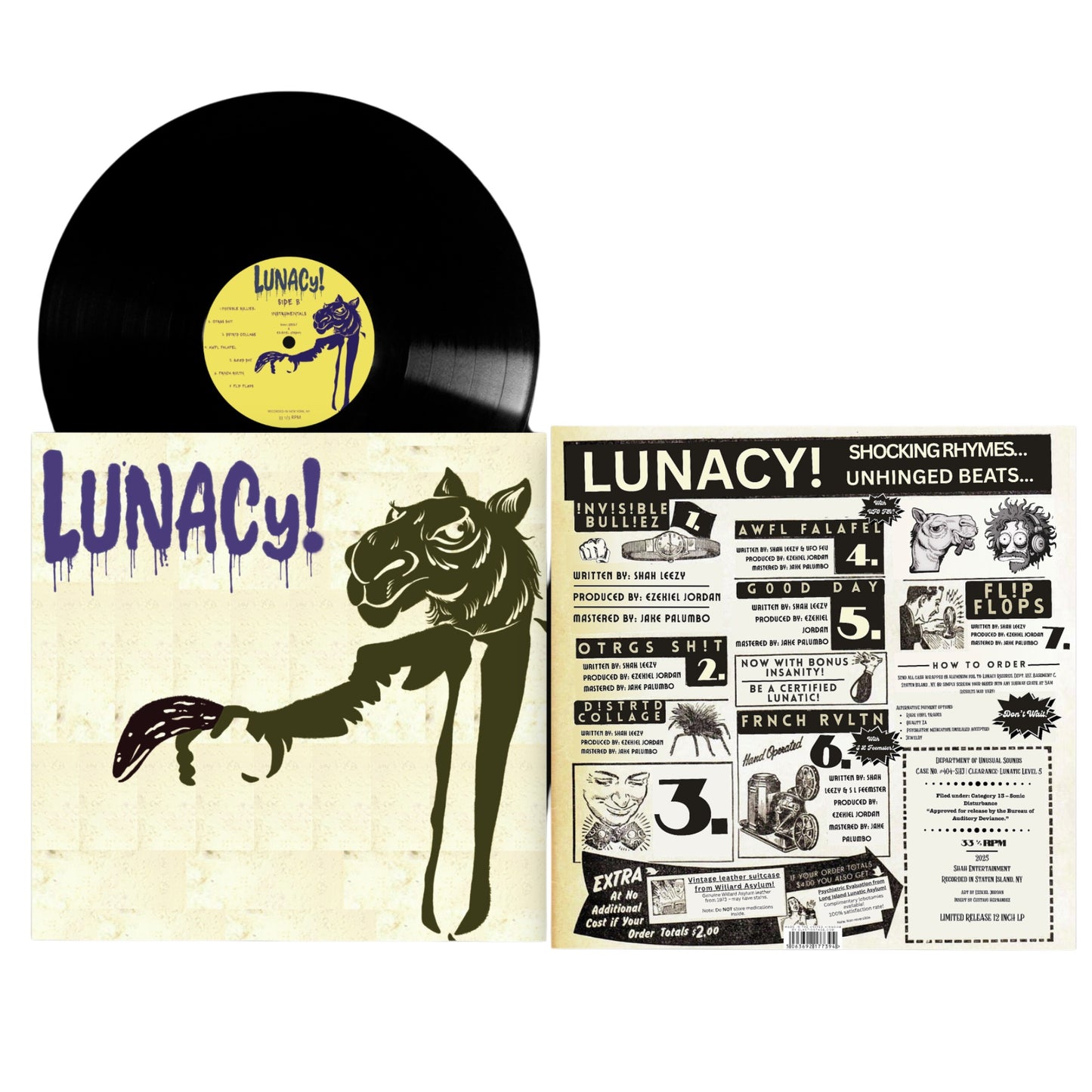 Shah Leezy x Ezekiel Jordan- LUNACy!