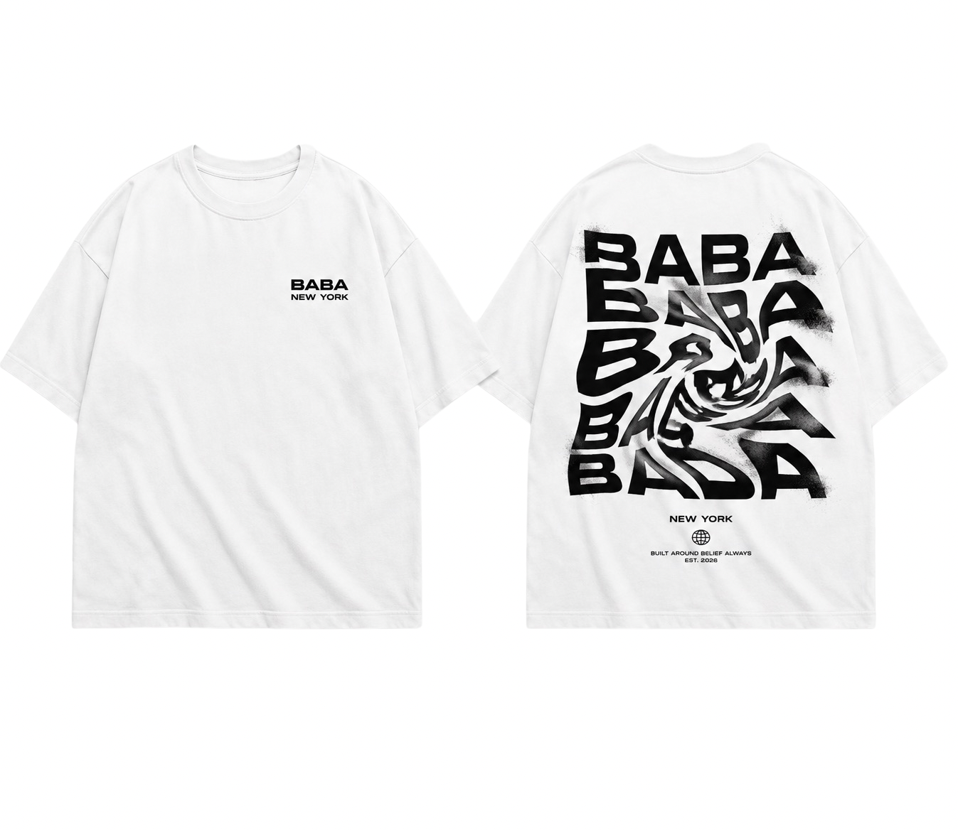 BABA New York Oversized T-Shirt